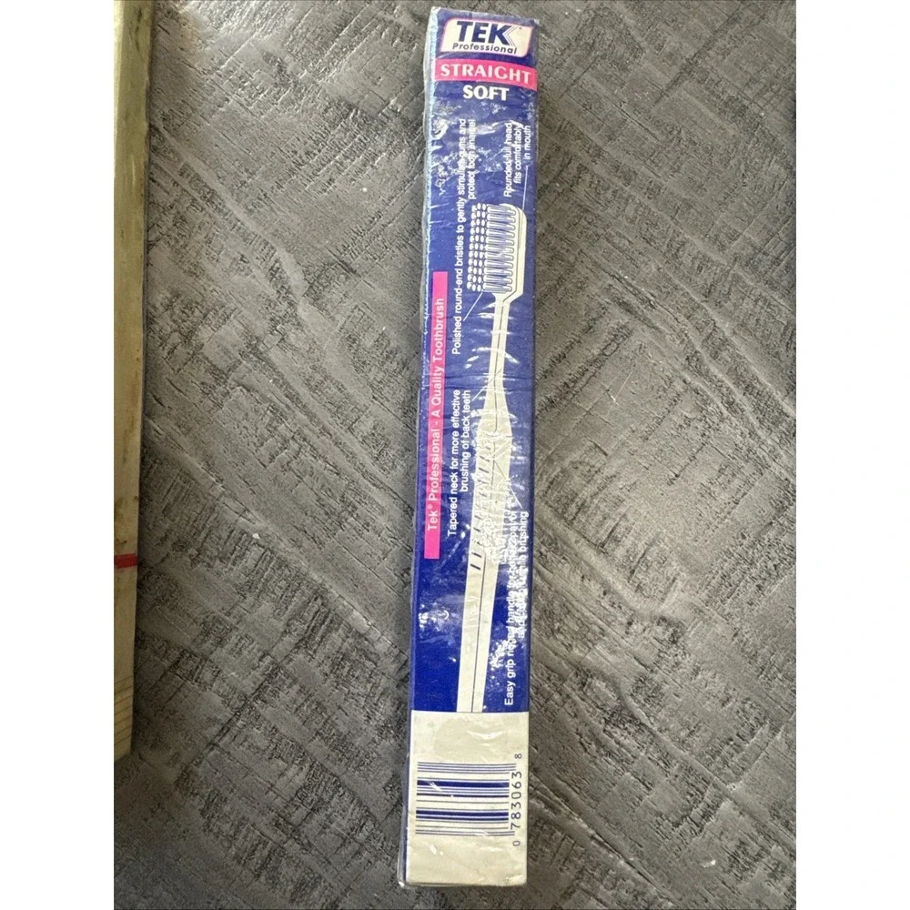 Vintage Toothbrush Lot of‎ 3 – TEK, Walgreens Dobson, POH – Sealed NOS USA